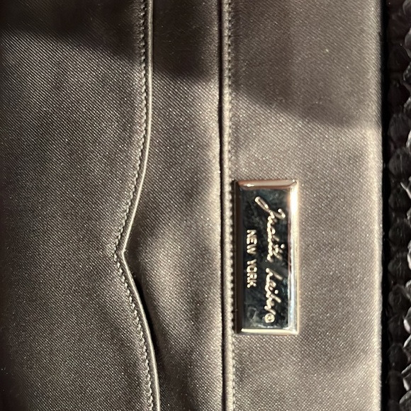 Judith Lieber, Gray snakeskin purse. Comb and mirror, mirror bag, dust bag - Picture 7 of 16